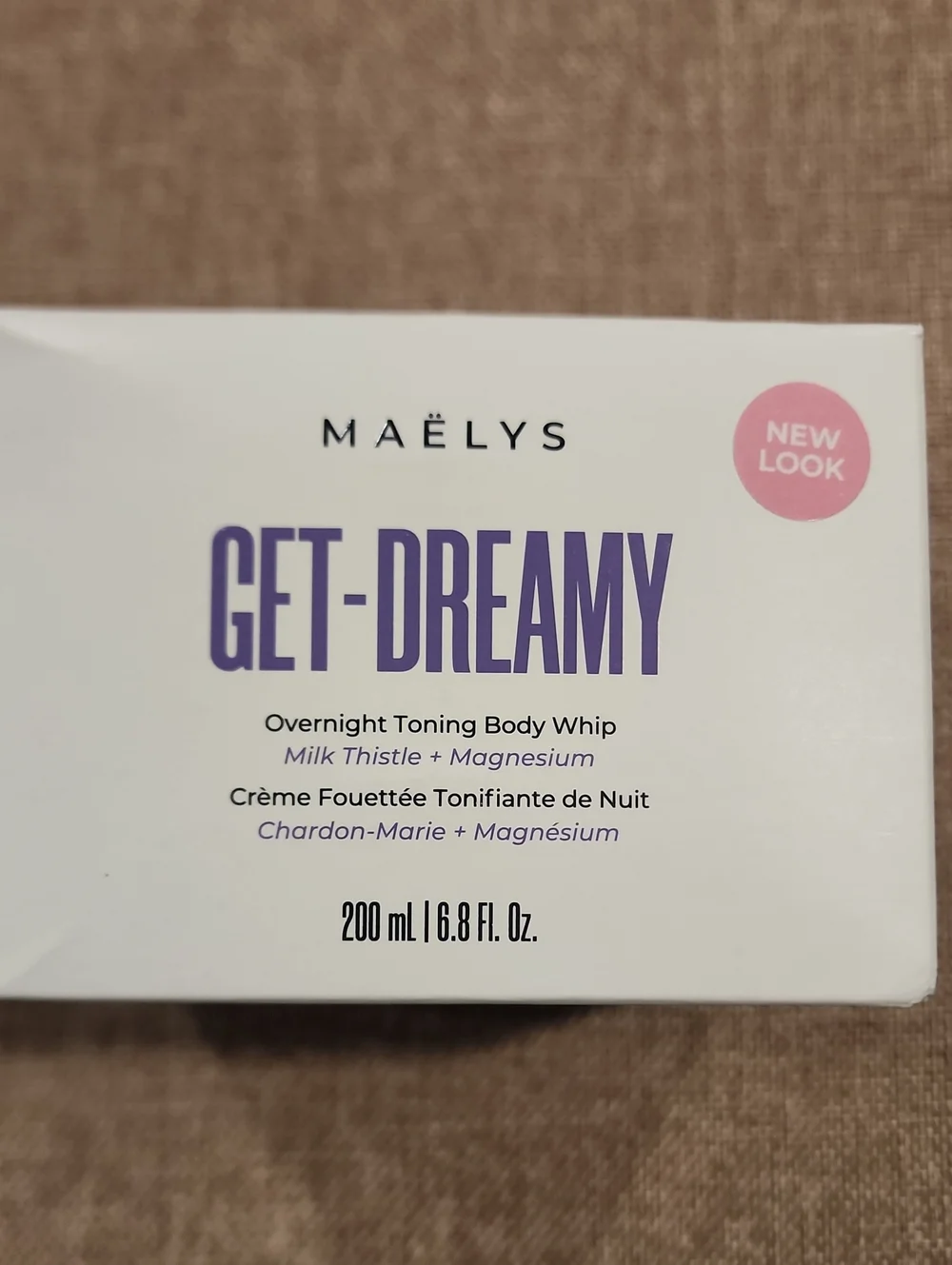 MAËLYS Get-Dreamy Overnight Toning Body Whip - White & Purple